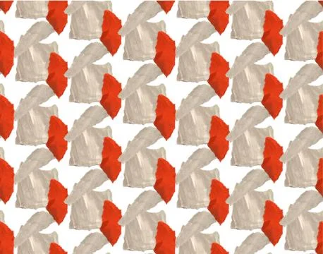 Bright, seamless pattern made with torn colored paper Stock Illustration