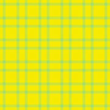 Bright, seamless plaid pattern featuring bold yellow  subtle green hues. Idea Stockillustratie