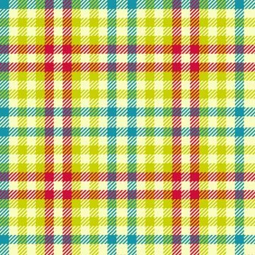 Bright seamless tartan pattern Ilustración de archivo