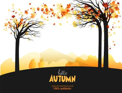 Bright seasonal background Stock Illustration