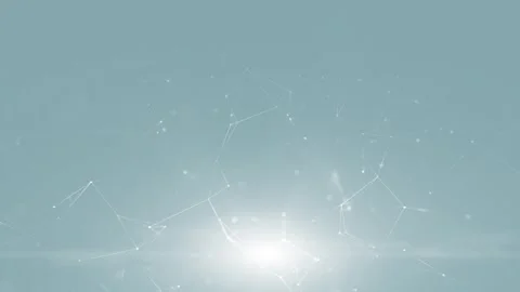 Bright shining cyberspace lines web network loop animation Stock Footage 332810557