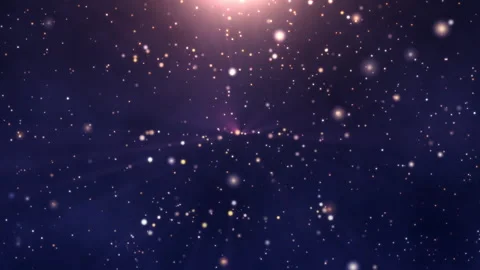 Bright shining particles on blue background 스톡 동영상 153662651