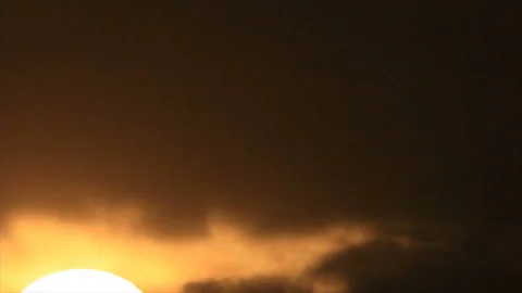 Bright shining sunrise Stock Footage 146044868