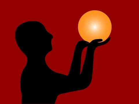 Bright shiny object (vector) Stock Illustration