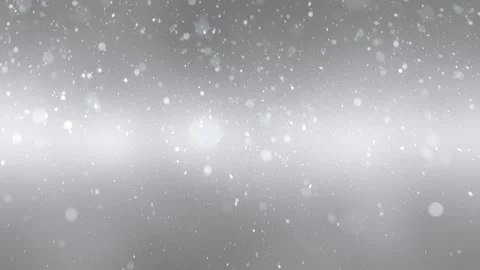 Bright silver white looped flicker snowflakes background Stock Footage 338306691