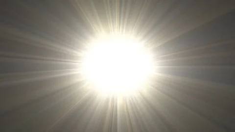 Bright Silvery Star Rays Abstract Motion Background Loop Stock Footage 79067607