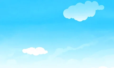 A bright sky blue gradient background Stock Footage 304565486