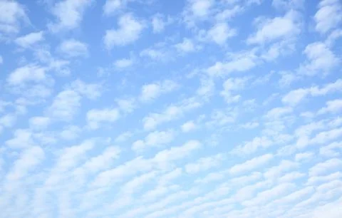 Bright sky with clouds Stock Photos