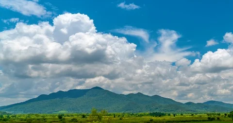 Bright sky,motion of clouds Time lapse. Video stock 99847029