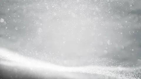 Bright snowy seamless loop winter background Stock Footage 324197106