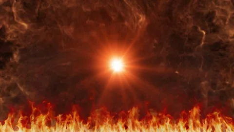 Bright solar flare explosion with intense radiant energy in space environment Видео 345863713