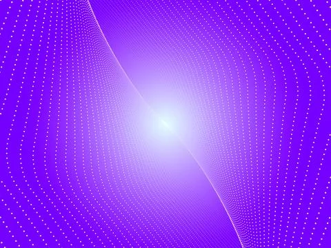 Bright solar flash of light on a beautiful blue purple white background Stock Illustration