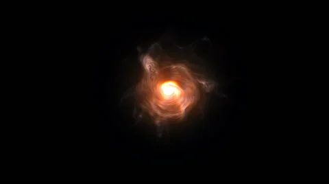 Bright source with emissions Stock Footage 52327868