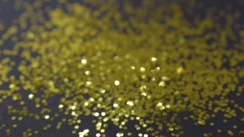 Bright sparkles on a dark background. Vídeos de archivo 97001278