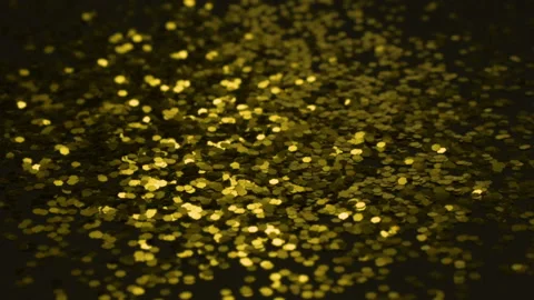Bright sparkles on a dark background. Video stock 97002527