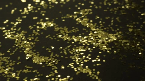 Bright sparkles on a dark background. Stock-Footage 97003306