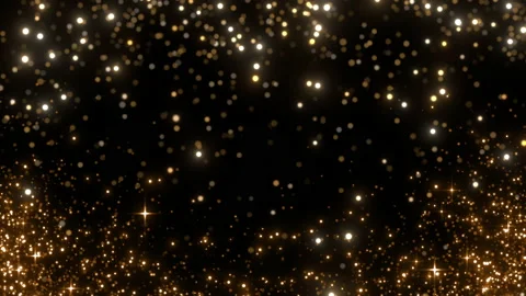 Bright sparkles particles background glittering video Stock Footage 210221911