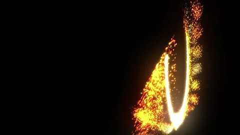 A bright, sparkling disk resembling a time portal Stock Footage 276500699