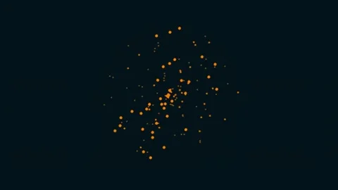 Bright, Sparkling Glitter Dust falling against a dark background Stock Footage 341059194