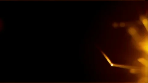 Bright sparks fire Stock Footage 75613804