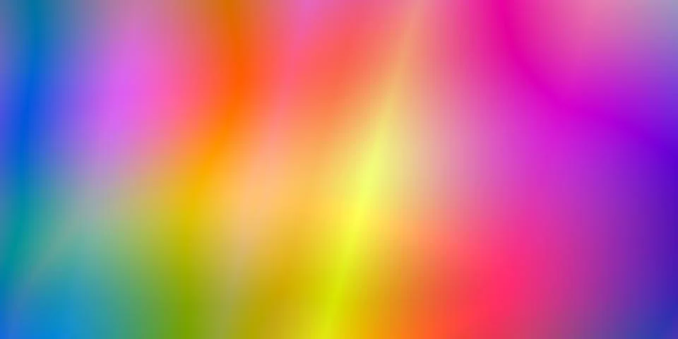 Bright spectrum color in a smooth gradient background Stock Illustration