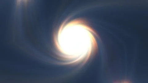 Bright Spiral Galaxy in Deep Space with Light and Gas Cloud Features Stock Illustration