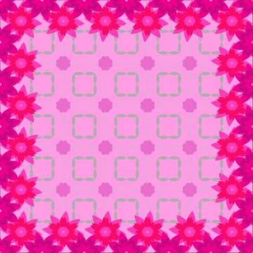 Bright spring background image of flowers of lilac color. Stock Illustration