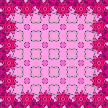 Bright spring background image of flowers of lilac color. Illustrazione stock