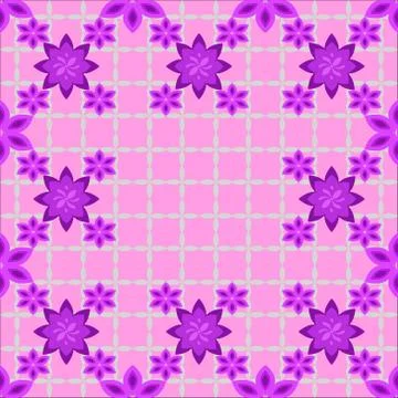 Bright spring background image of flowers of lilac color. Illustrazione stock