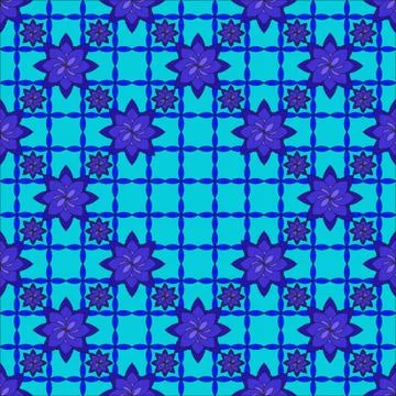 Bright spring background image of flowers of blue color. Illustrazione stock