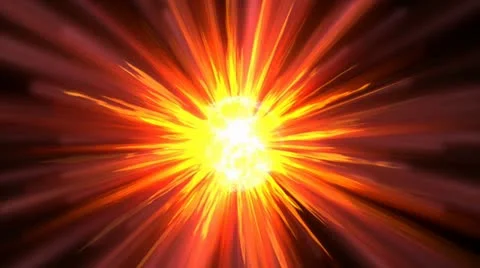 Bright star animation Stock Footage 22392105