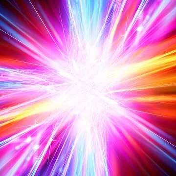 Bright star Stock Illustration