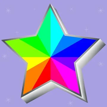 Bright Star Stock Illustration