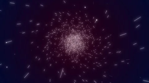 Bright straight lines on a dark background. Vídeo Stock 266834473