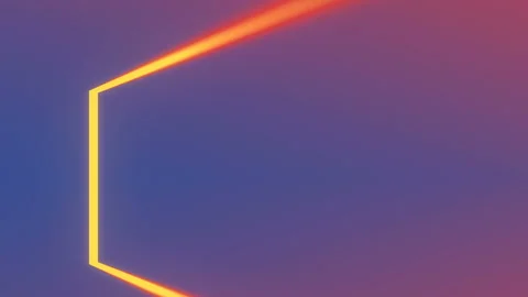 Bright streak of light through slowly ajar door. 3d rendering animation HD Stock Footage 228672682