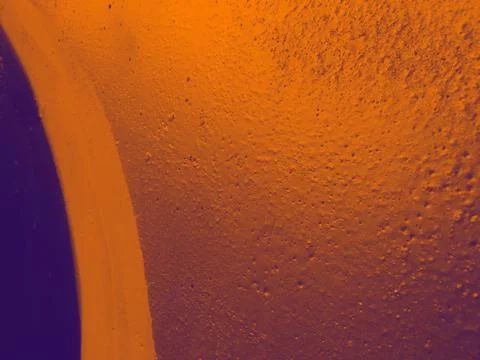 Bright streaks of paint on a wall. Empty abstract background. Foto stock