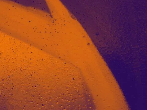 Bright streaks of paint on a wall. Empty abstract background. Stock Photos