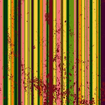 Bright stripes with grunge Иллюстрация
