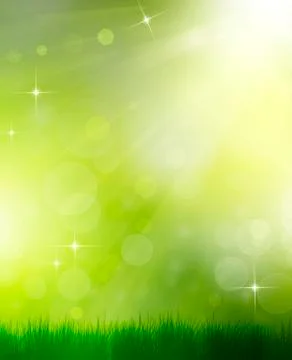 Bright summer background Stock Illustration