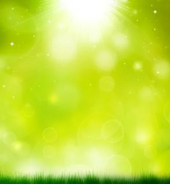 Bright summer background Stock Illustration