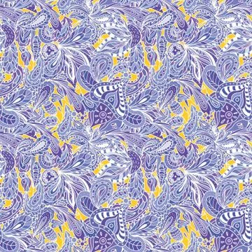Bright Summer Textile Pattern Stock Illustration