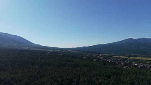 Bright Summer Valley View Pirin Bulgaria Stock Footage 343794785