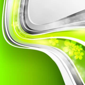 Bright summer vector background Stock Illustration