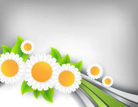 Bright summer vector background Stock Illustration