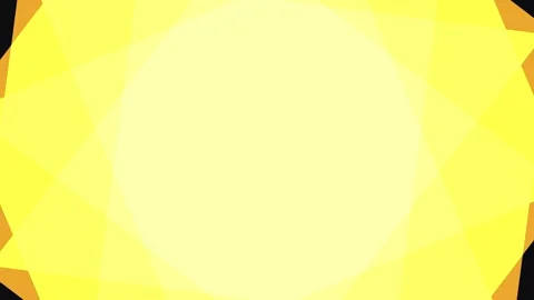 Bright Sun Burst animating smoothly in warm light against dark background w.. Video stock 341664786