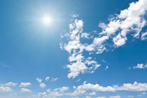 Bright sun Stock Photos