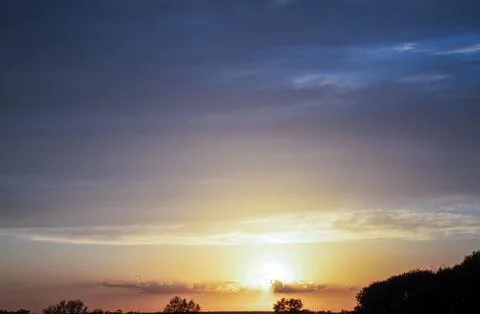 Bright Sun Foto stock