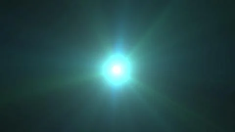 Bright Sun with Radiating Light Beams in a Clear Sky Stock Illustration