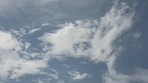 Bright sun rays breaking through dramatic grey storm clouds. Stock Footage 340978360
