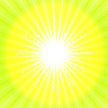 Bright sun vector Stock Illustration
